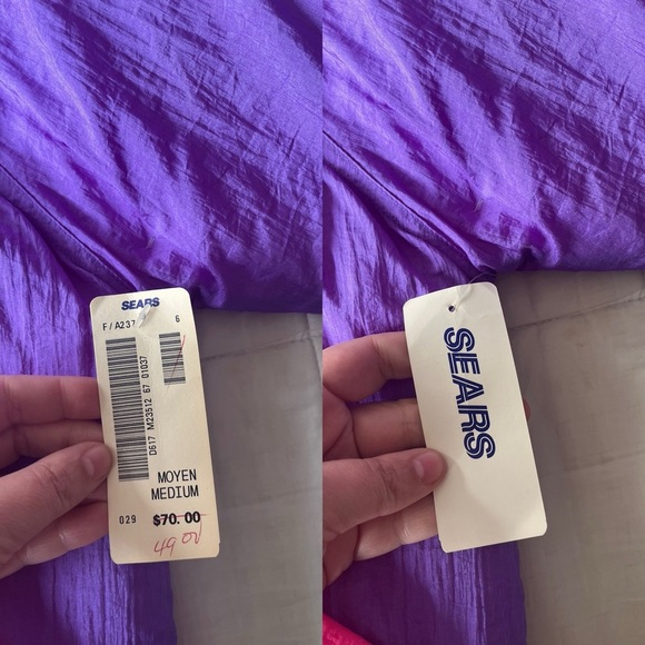 Rare NWT Vintage Karizma 90s Colour Block Ski Jacket M - Picture 12 of 13